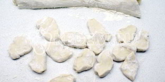 вареники с картошкой и грибами