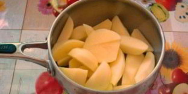 вареники с картошкой и курицей