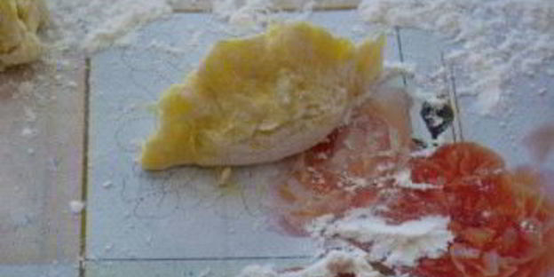 вареники с картошкой и курицей