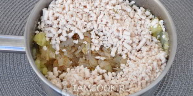 вареники с куриной грудкой и картофелем