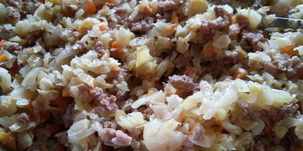 вареники с квашеной капустой и мясом