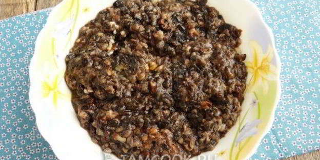 вареники с лесными грибами