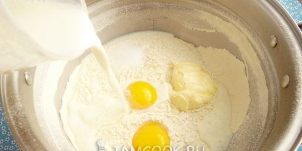 вареники с лесными грибами