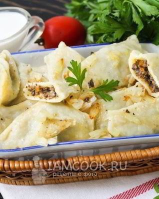 Вареники с ливером