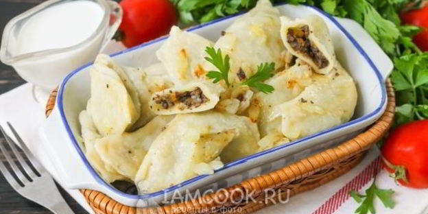 вареники с ливером