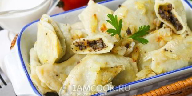 вареники с ливером