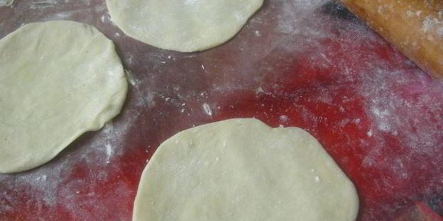 вареники с мясом и картофелем