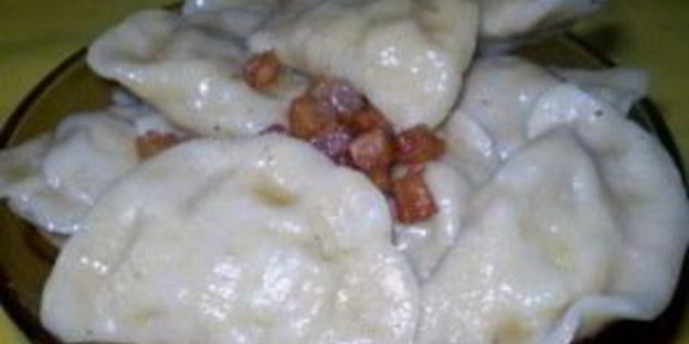 вареники с мясом и картошкой