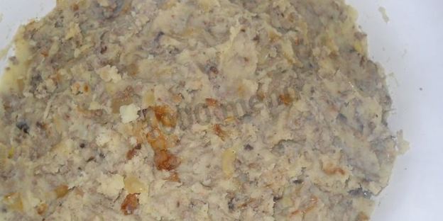 вареники с печенью и картошкой