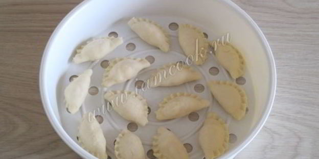 вареники с сырной начинкой