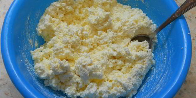 вареники с творогом и черникой