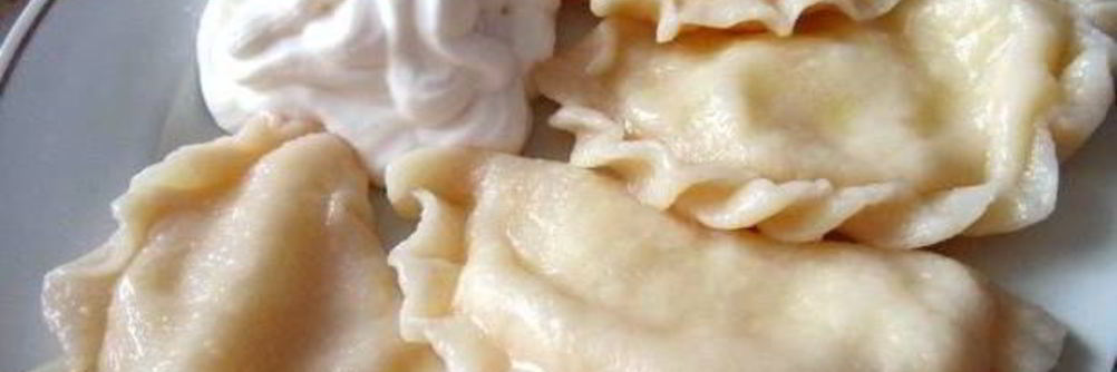 Вареники с творогом и картошкой