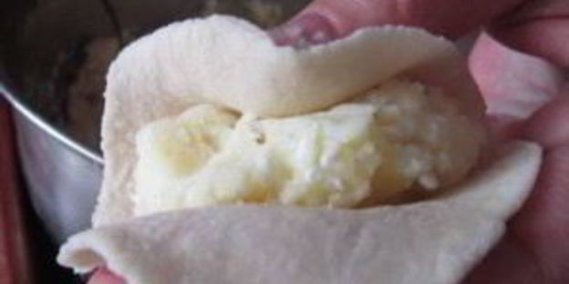 вареники с творогом и картошкой