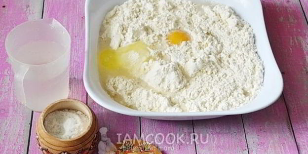 вареники с творогом из теста на воде