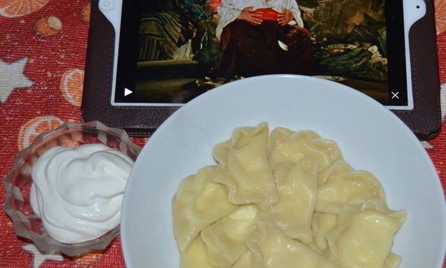 Рецепт вареников с творогом