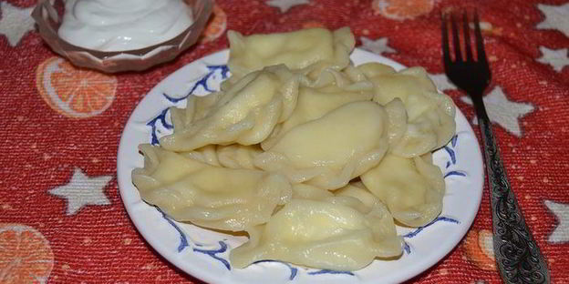 вареники с творогом