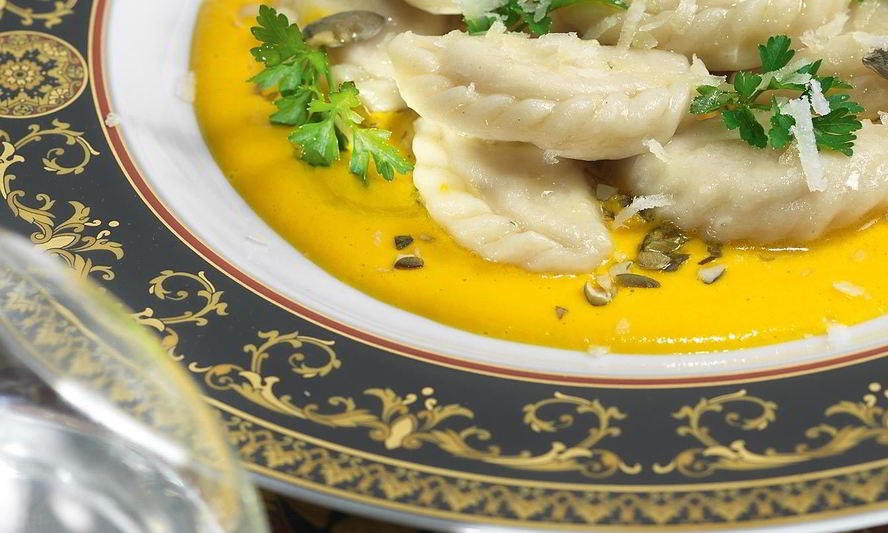 Рецепт вареников с тыквой и рикоттой