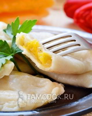 Вареники с тыквой