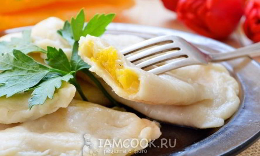 Рецепт вареников с тыквой