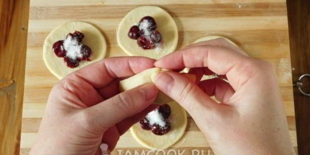 вареники с вишней на кефире