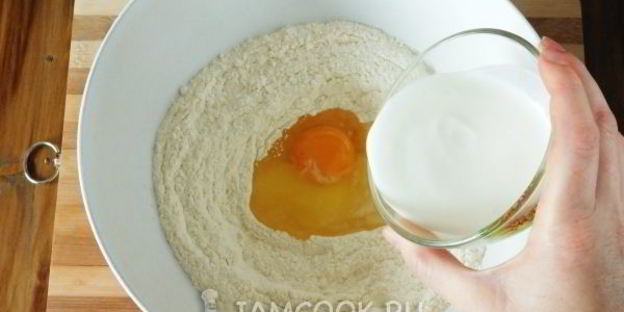 вареники с вишней на кефире