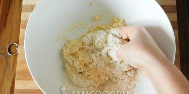 вареники с вишней на кефире