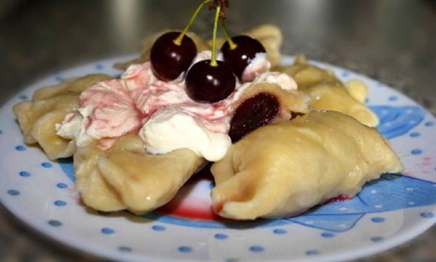 Рецепт вареников с вишней