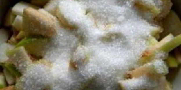 вареники с яблоками