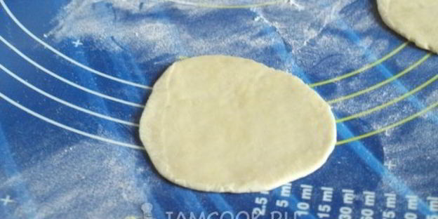 вареники с жареной капустой