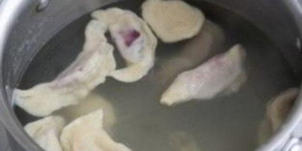 вареники со сливами