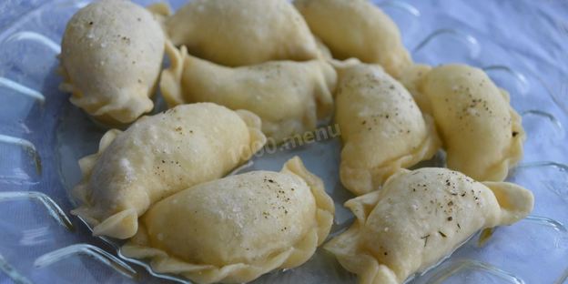 вареники в масле в микроволновке