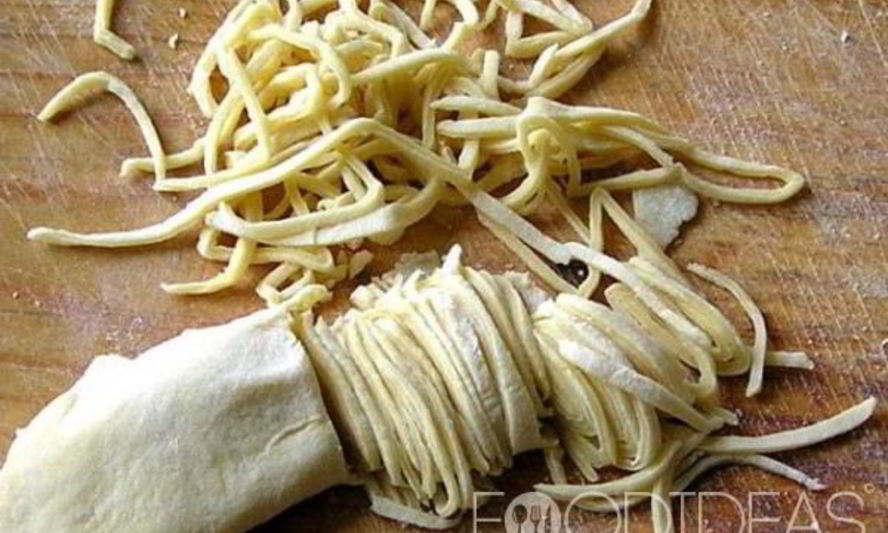 Рецепт яичной лапши