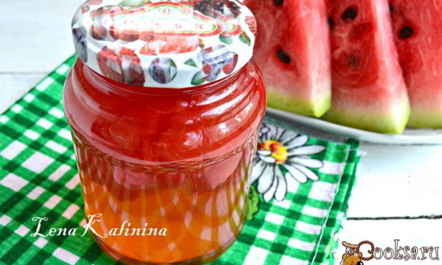 Рецепт арбуза в сиропе