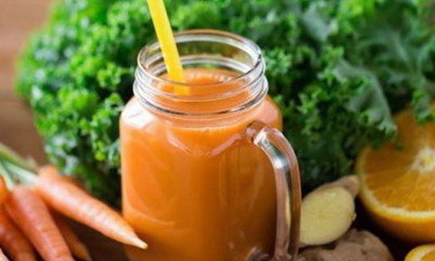 Рецепт детокса-коктейля из моркови, имбиря и цитрусовых