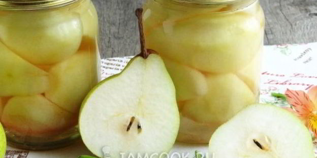 груши в сиропе на зиму без стерилизации