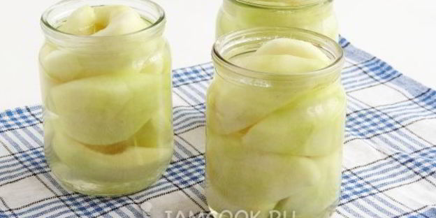 груши в сиропе на зиму без стерилизации