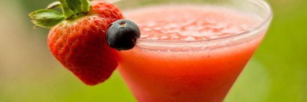 Клубничный коктейль