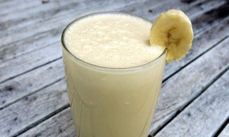 Рецепт коктейля бананового взрыв