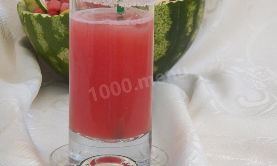 Рецепт коктейля из арбуза