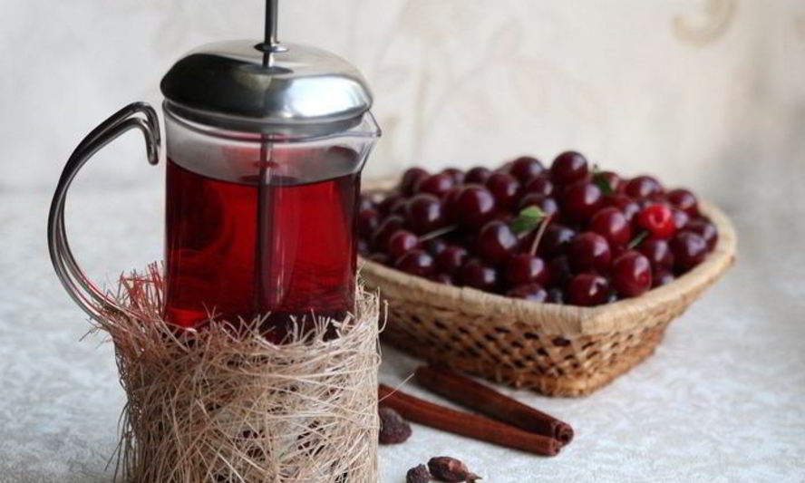 Рецепт летнего вишневого пунша