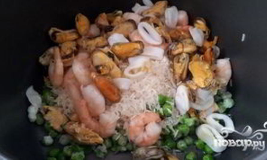 Рецепт морского коктейля на пару