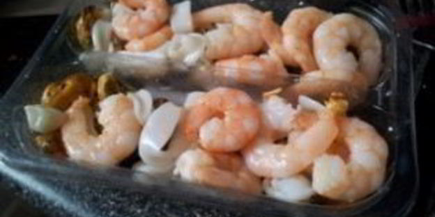 морской коктейль на пару