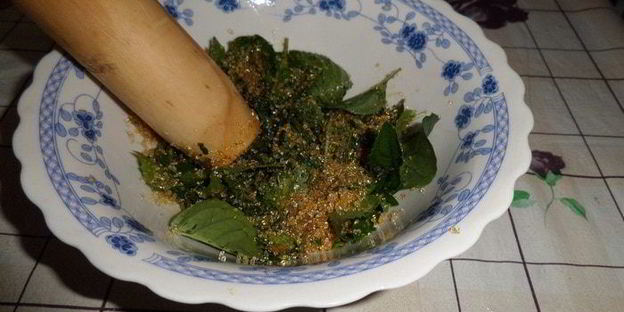 мятно-цитрусовый напиток освежающий