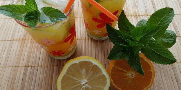 мятно-цитрусовый напиток освежающий