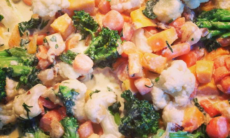 Рецепт пасты с морским коктейлем в ароматном соусе