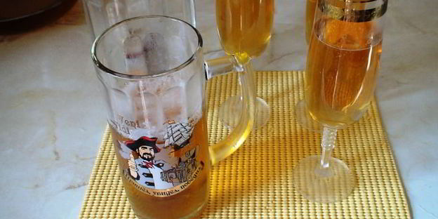 пиво яблочное