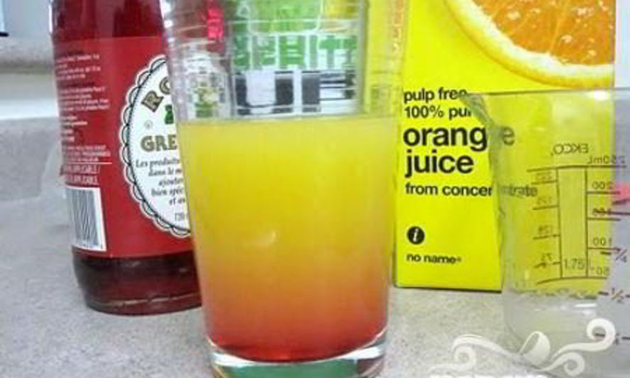 Рецепт радужного безалкогольного напитка