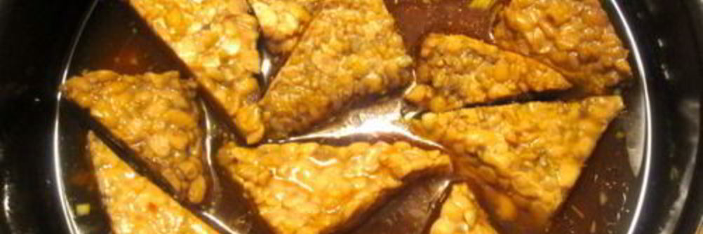 Темпе в кленовом сиропе