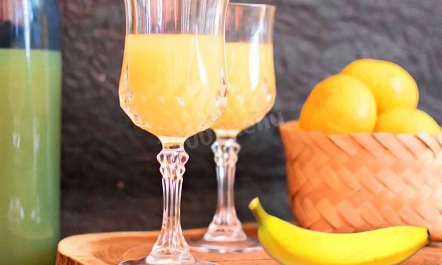 Рецепт вина из апельсинов и бананов
