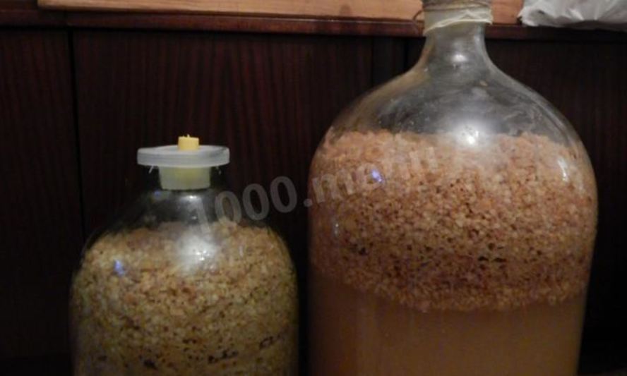 Рецепт вина из сушек яблок